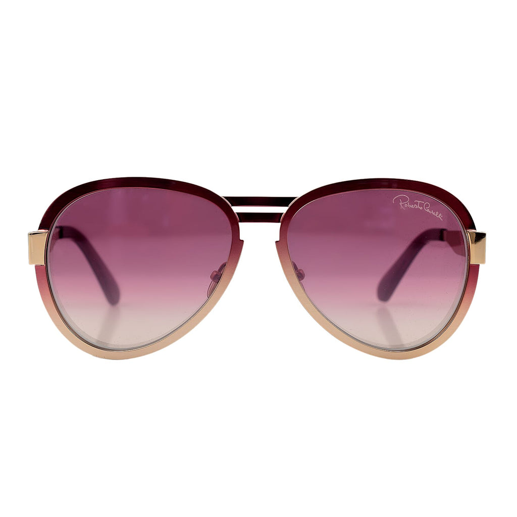 Roberto Cavalli Pink Shade Aviator Style Sunglasses