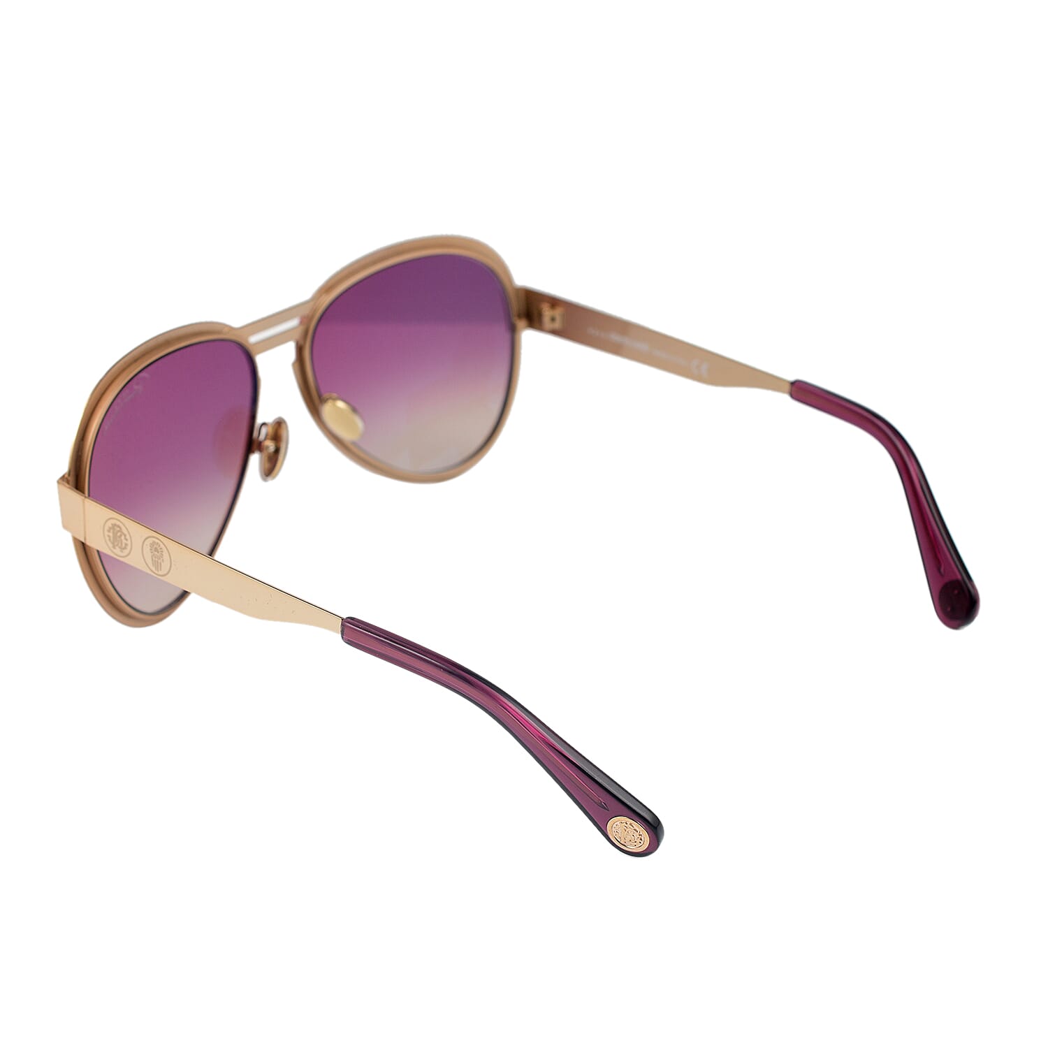Roberto Cavalli Pink Shade Aviator Style Sunglasses 7571406 3