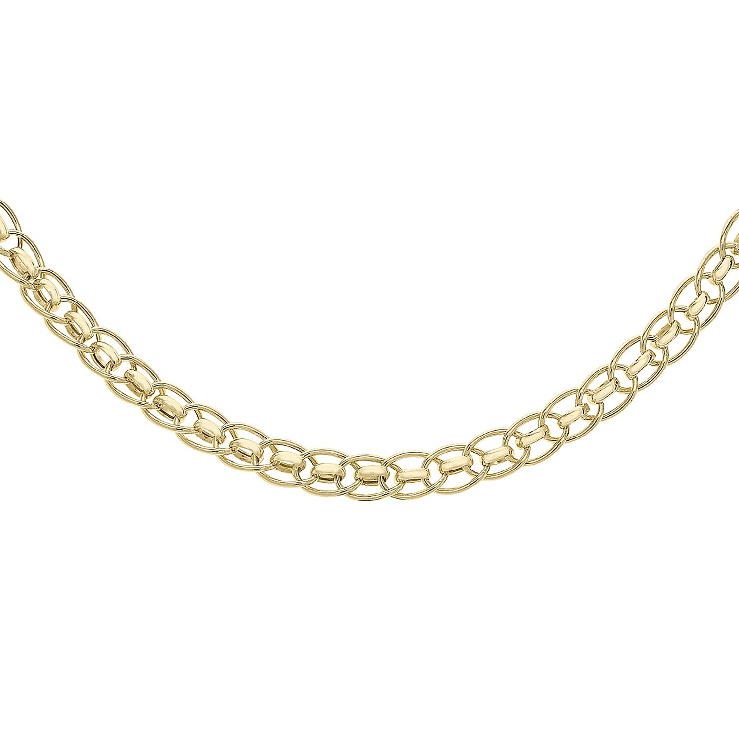 Roller-Ball-Link Chain 18 Inch in 9K Yellow Gold 7575406 0