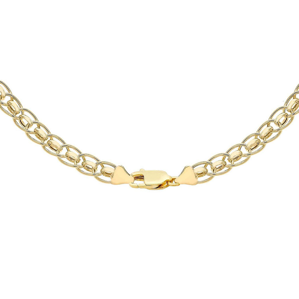 9K Yellow Gold  Chain (Size - 18),  Gold Wt. 8.4 Gms