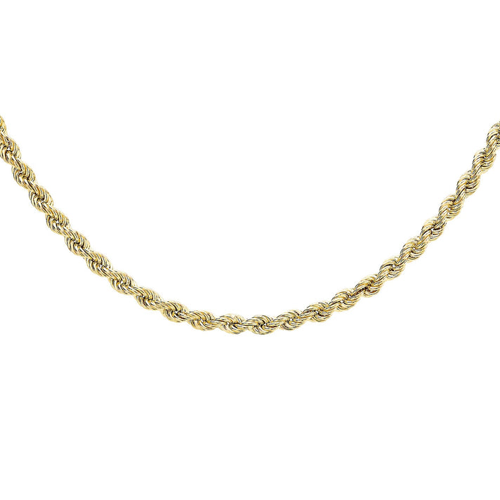 Rope Chain 16 Inch in 9K Yellow Gold 7575740 1