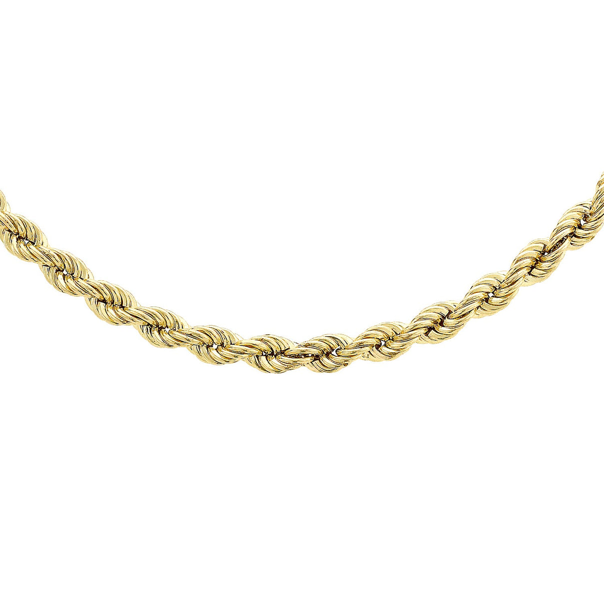 Rope Chain 16 Inch in 9K Yellow Gold 7575753 0