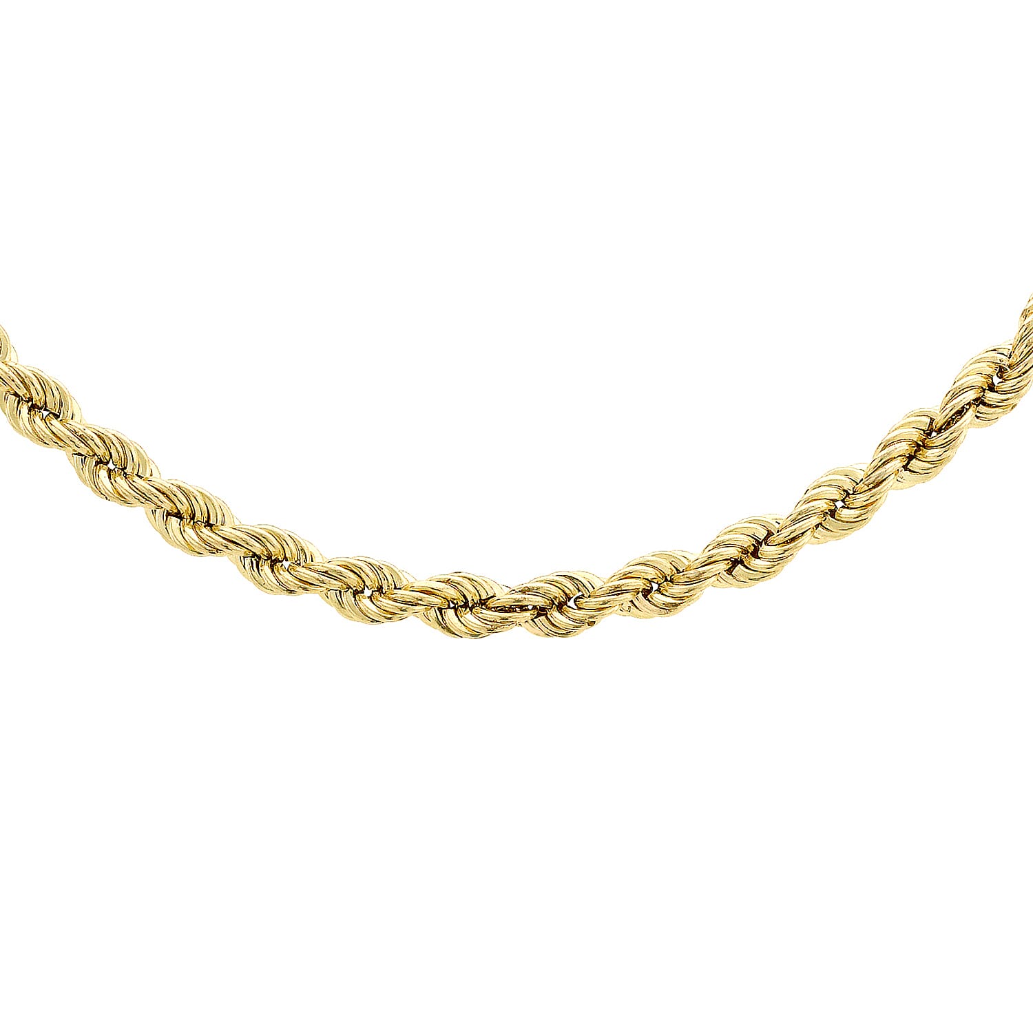 Rope Chain 16 Inch in 9K Yellow Gold 7575753 0