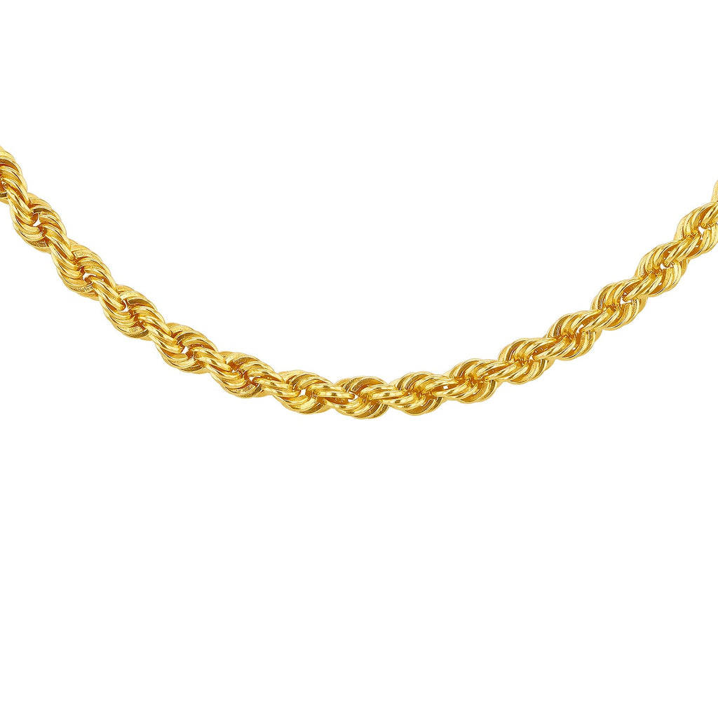 9K Yellow Gold  Chain (Size - 16),  Gold Wt. 5.6 Gms