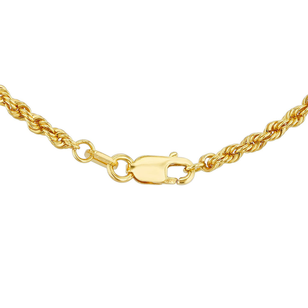 9K Yellow Gold  Chain (Size - 16),  Gold Wt. 5.6 Gms