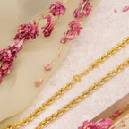 9K Yellow Gold  Chain (Size - 18),  Gold Wt. 6.2 Gms