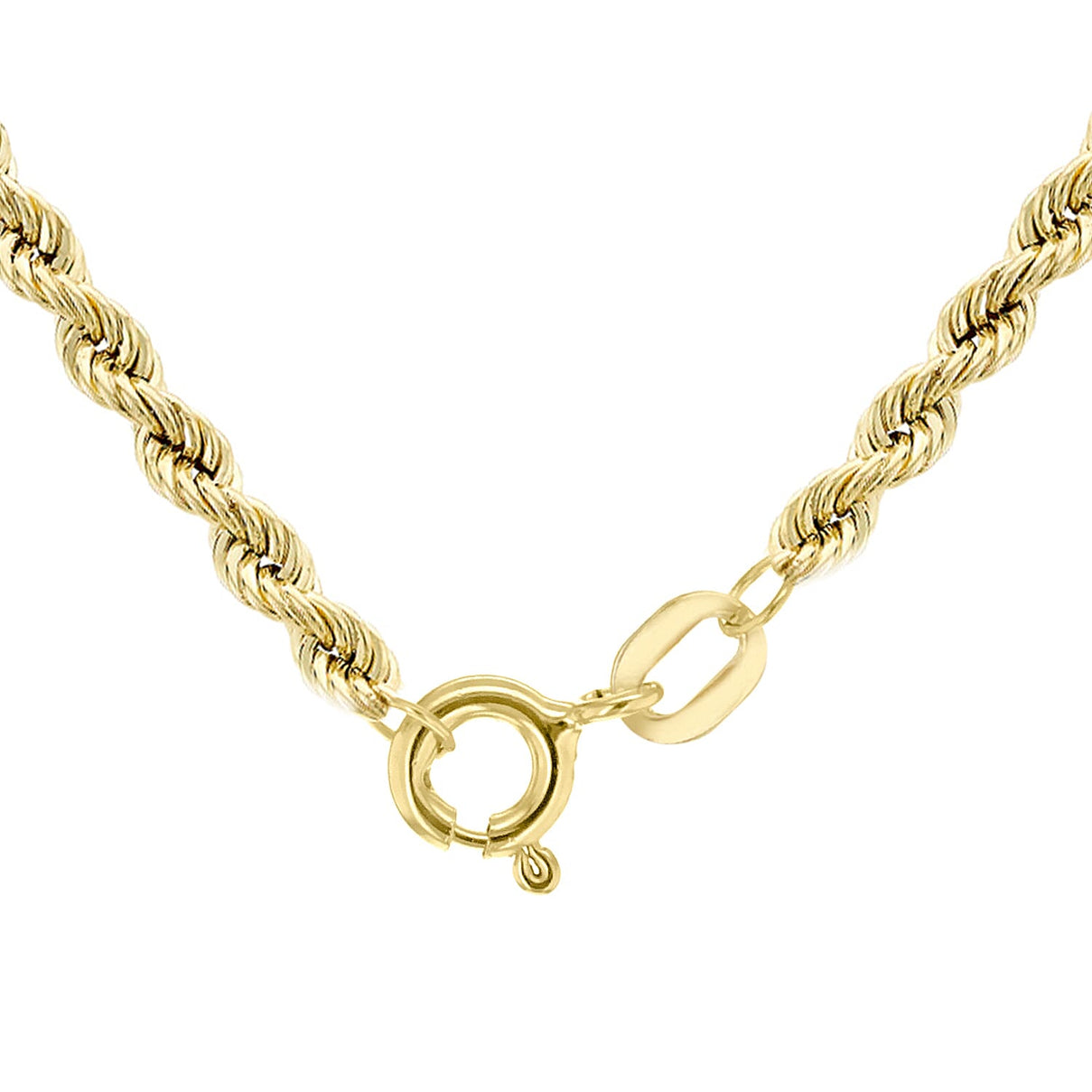 Rope Chain 18 Inch in 9K Yellow Gold 7575755 4