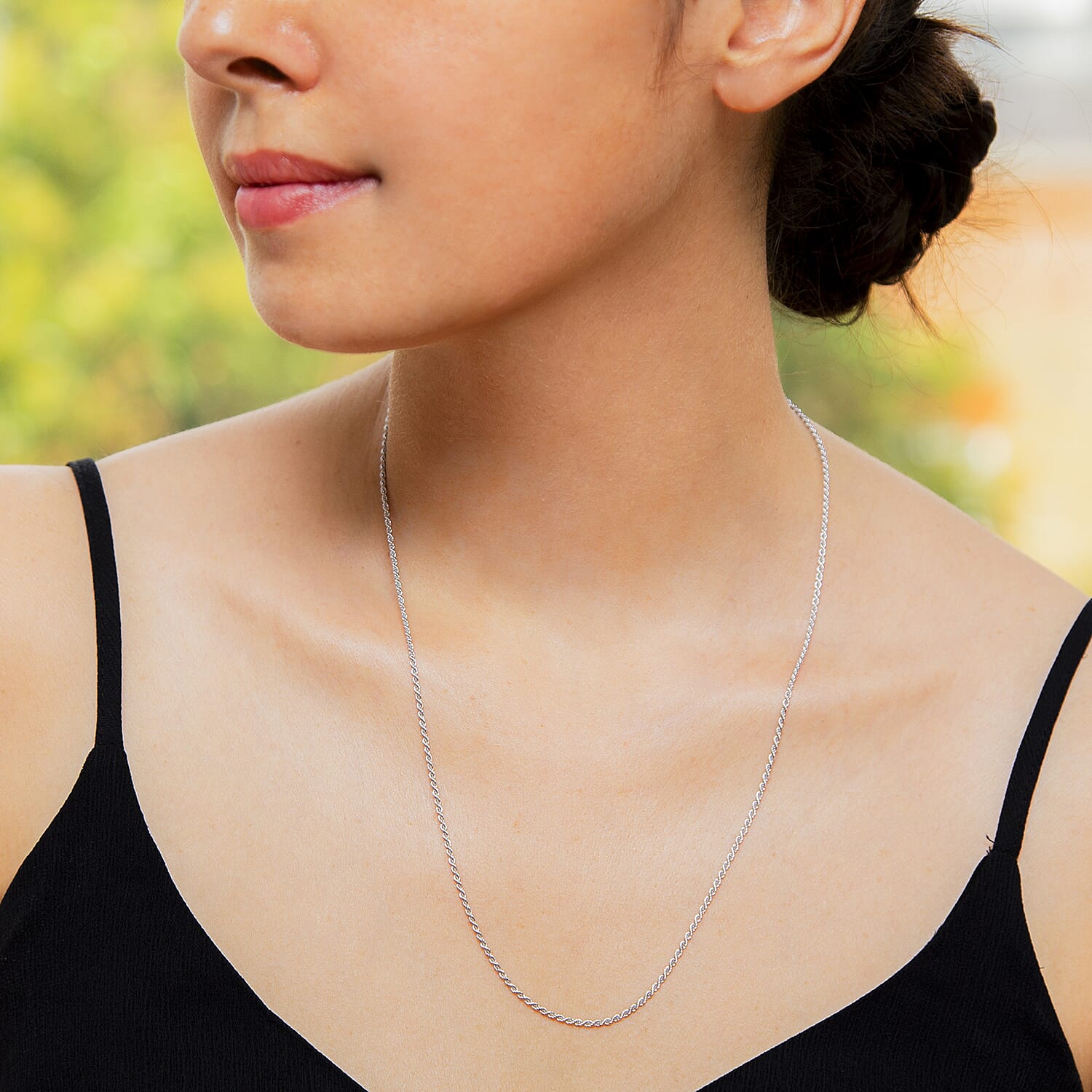 Rope Chain 20 Inch in 9K White Gold 7582853 2