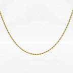 9K Yellow Gold  Chain (Size - 22),  Gold Wt. 3.1 Gms