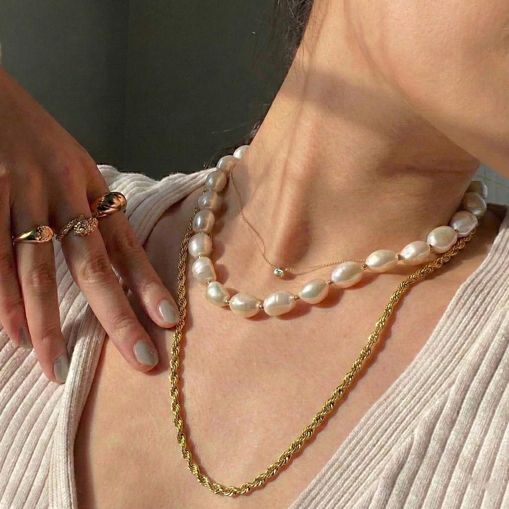 9K Yellow Gold  Chain (Size - 22),  Gold Wt. 3.1 Gms