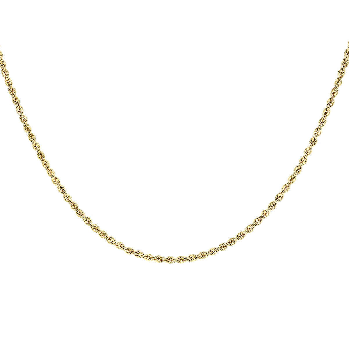 Rope Chain 24 Inch in 9K Yellow Gold 7575657 2