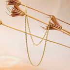 9K Yellow Gold  Chain (Size - 24),  Gold Wt. 3.3 Gms