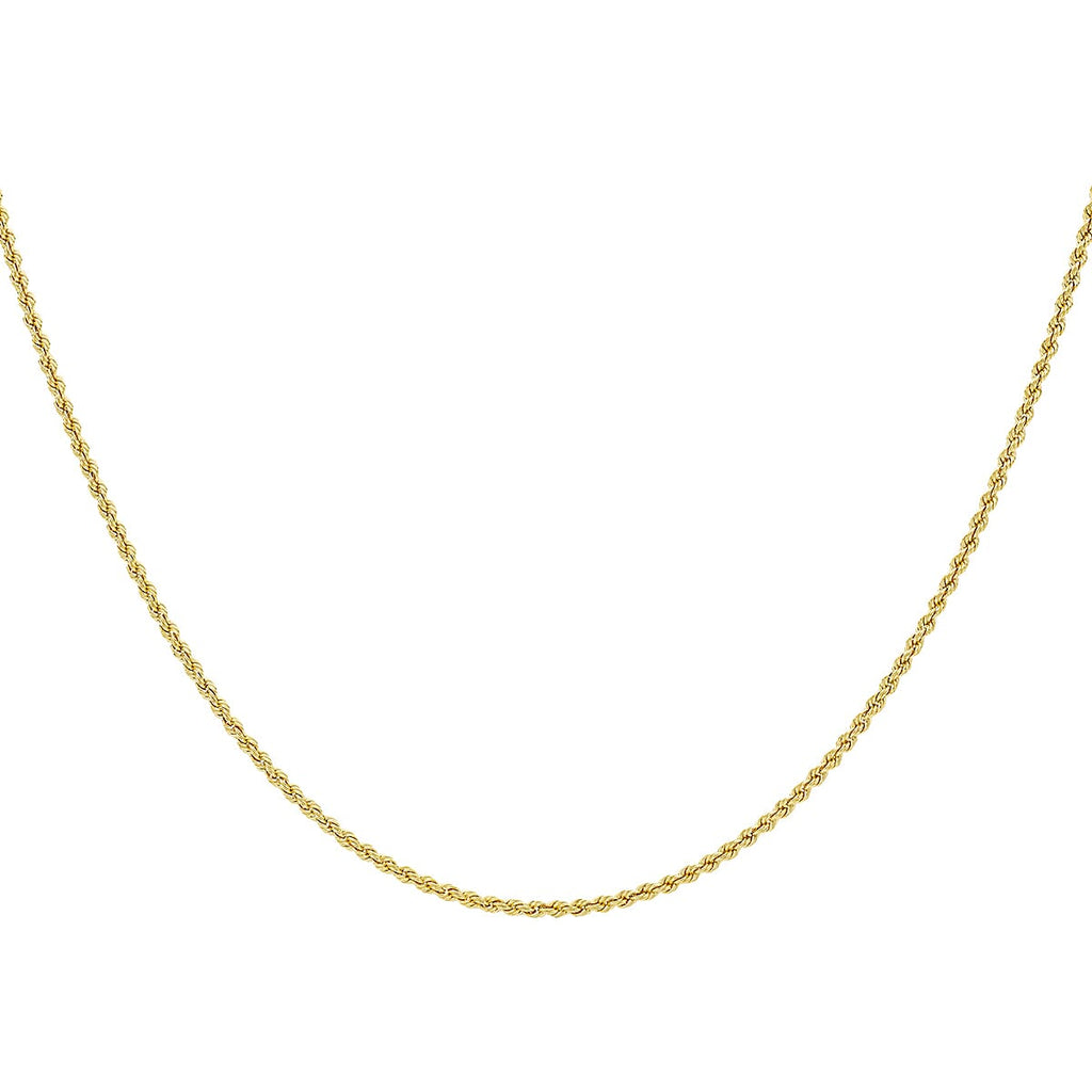 9K Yellow Gold  Chain (Size - 24),  Gold Wt. 2.6 Gms