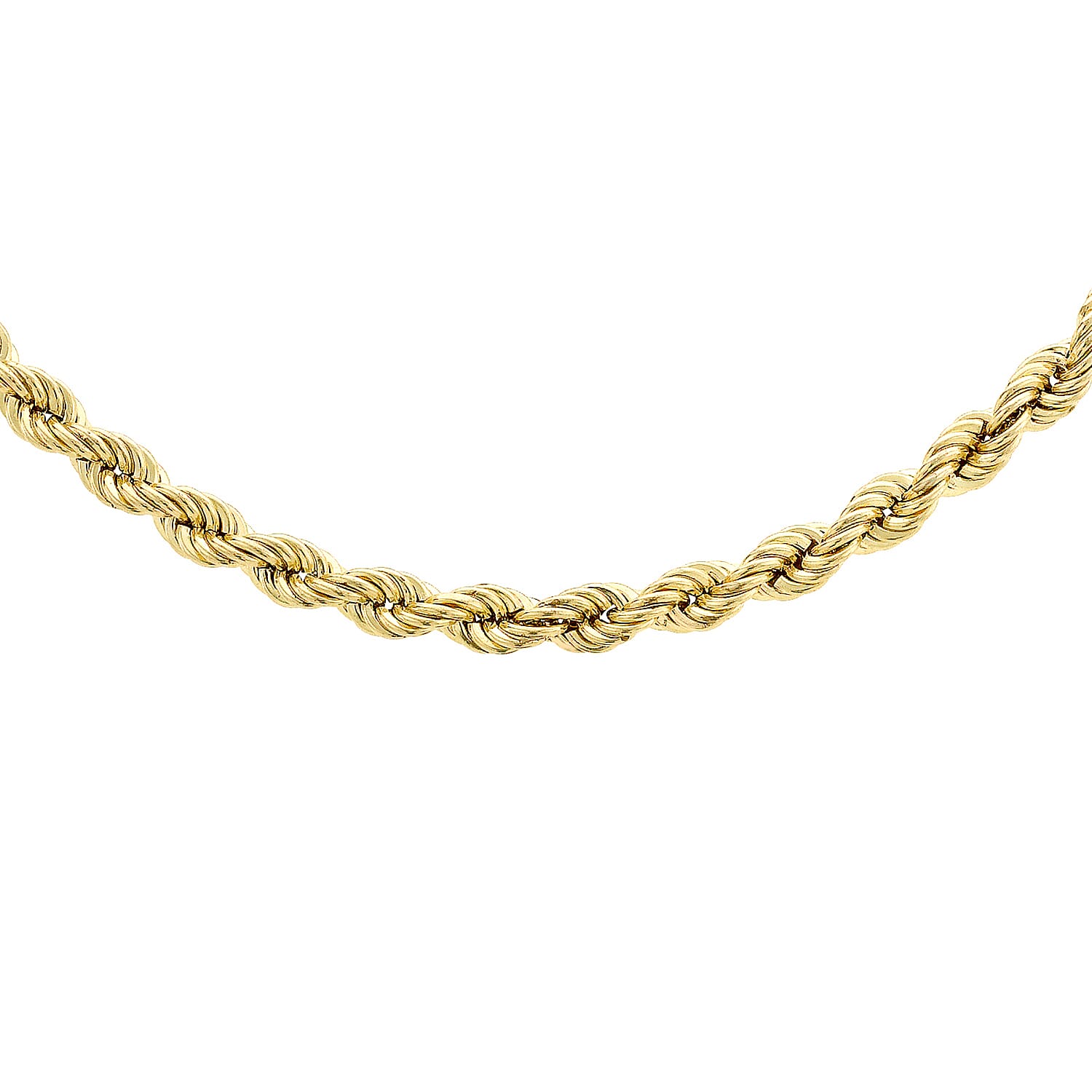 Rope Chain 26 Inch in 9K Yellow Gold 7575769 0