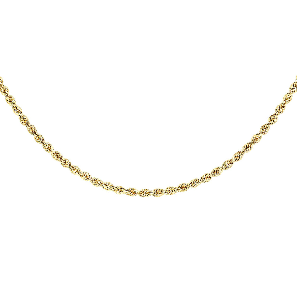 Rope Chain 28 Inch in 9K Yellow Gold 7575704 0