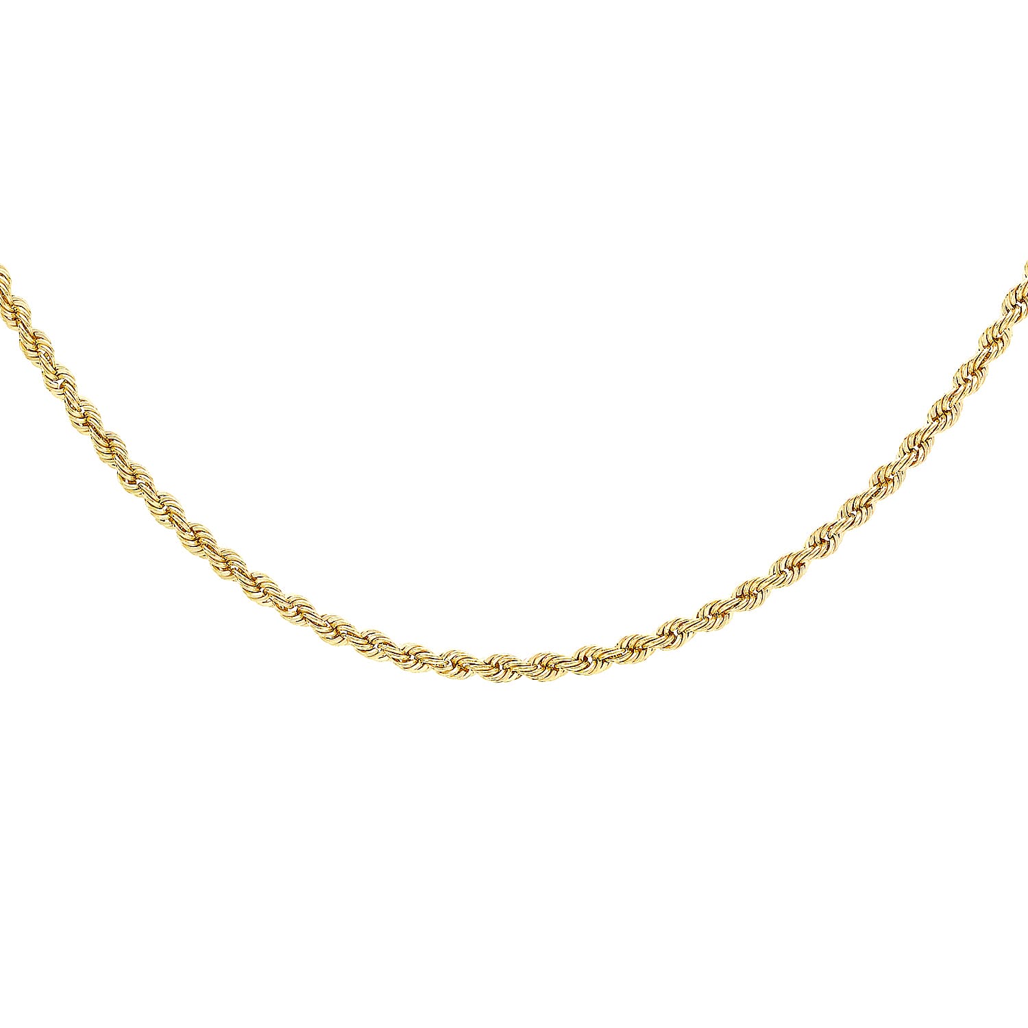 Rope Chain 28 Inch in 9K Yellow Gold 7575704 0