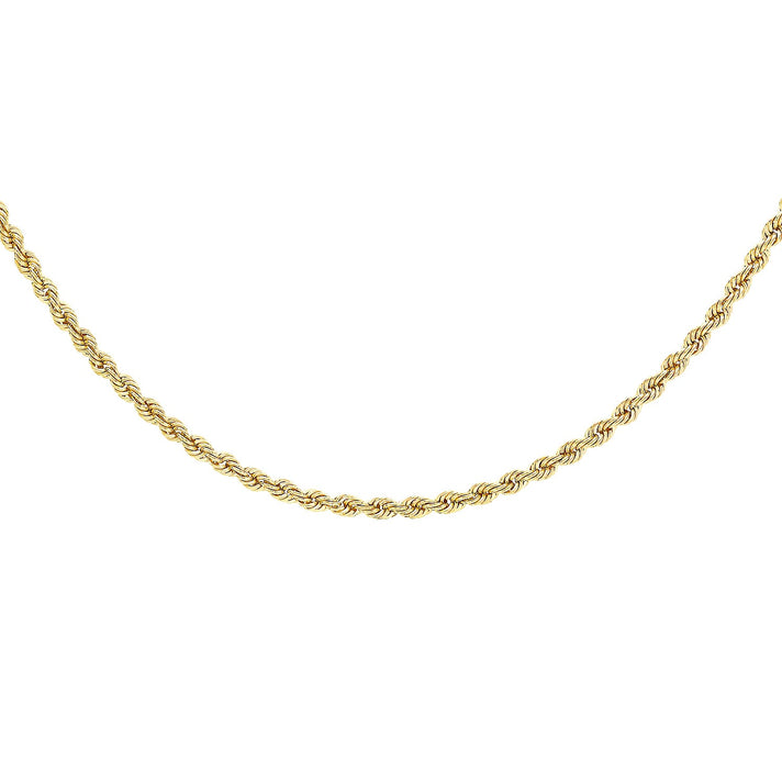 Rope Chain 28 Inch in 9K Yellow Gold 7575704 1