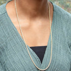 9K Yellow Gold Hollow Rope Chain With Spring Ring Clasp (Size - 28),  Gold Wt. 6.7 Gms