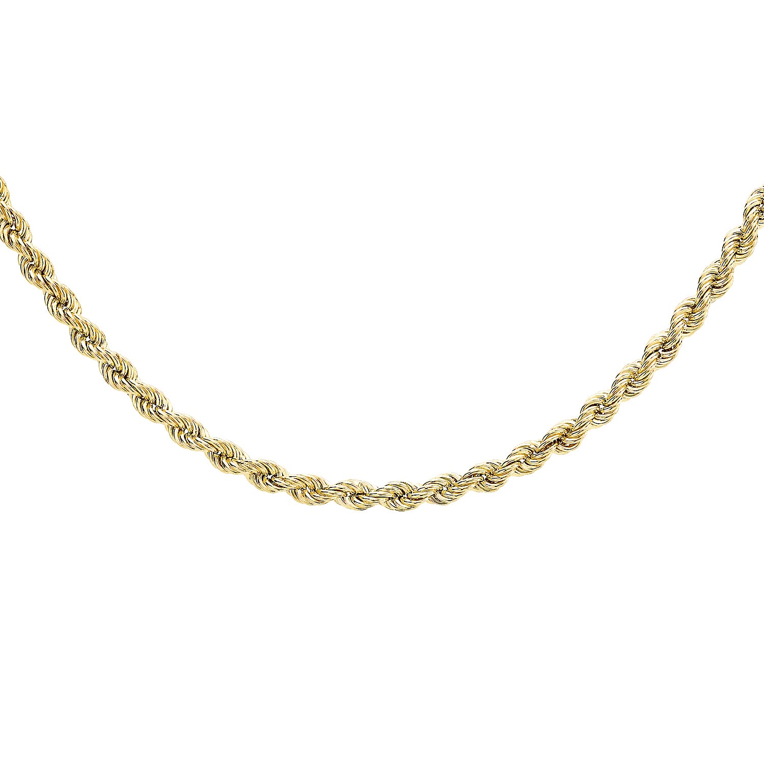Rope Chain 28 Inch in 9K Yellow Gold 7575739 3