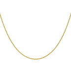 9K Yellow Gold  Chain (Size - 28),  Gold Wt. 3 Gms