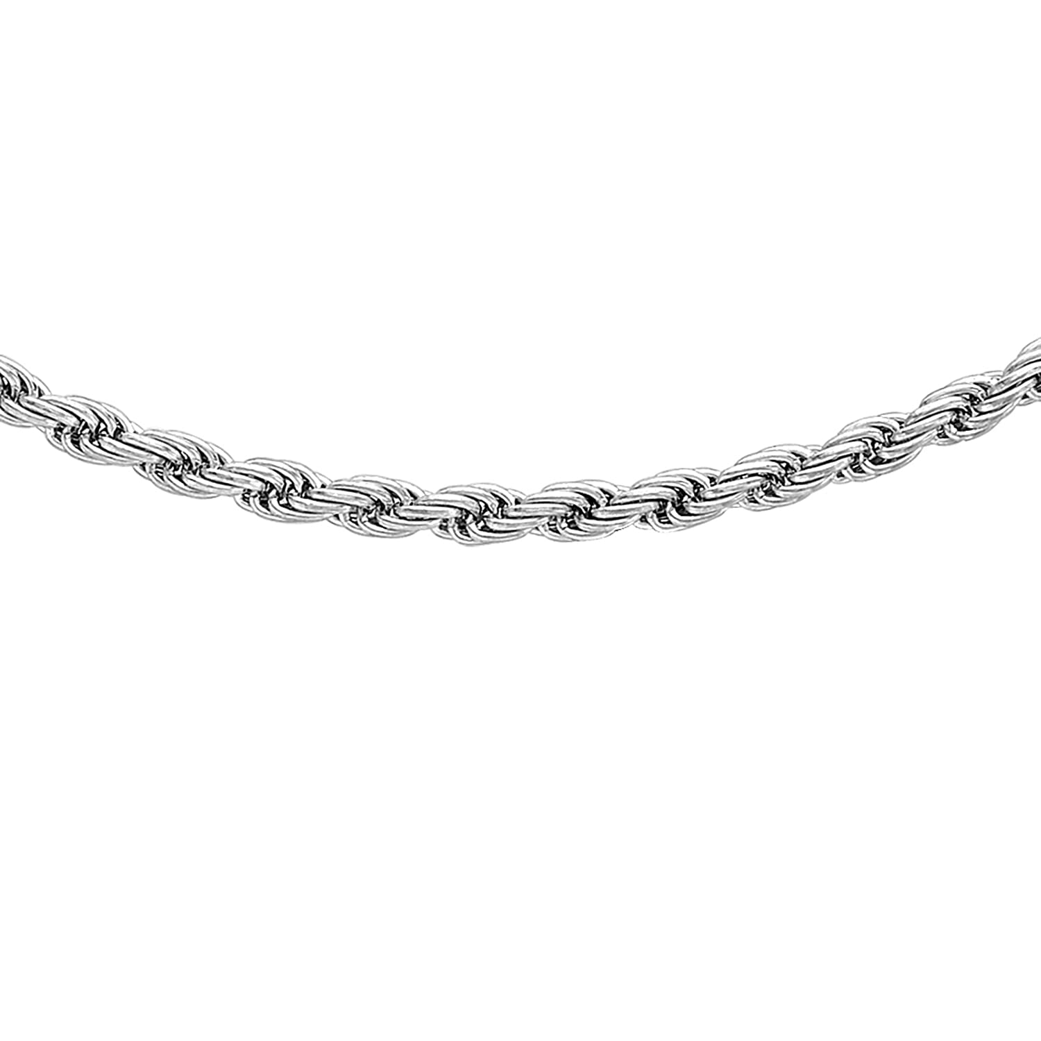 Rope Chain 30 Inch in 9K White Gold 7582743 6