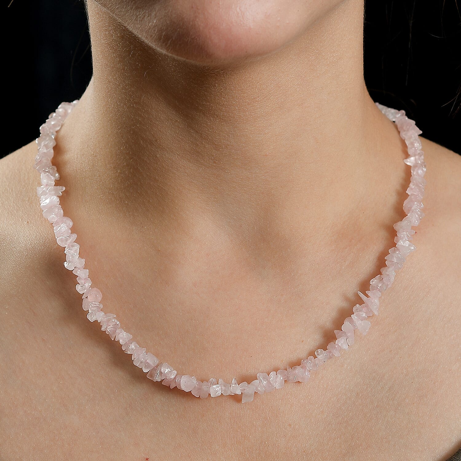 Tucson Find - Rose quartz Necklace (Size - 28) 189.00 Ct. 8086164 2