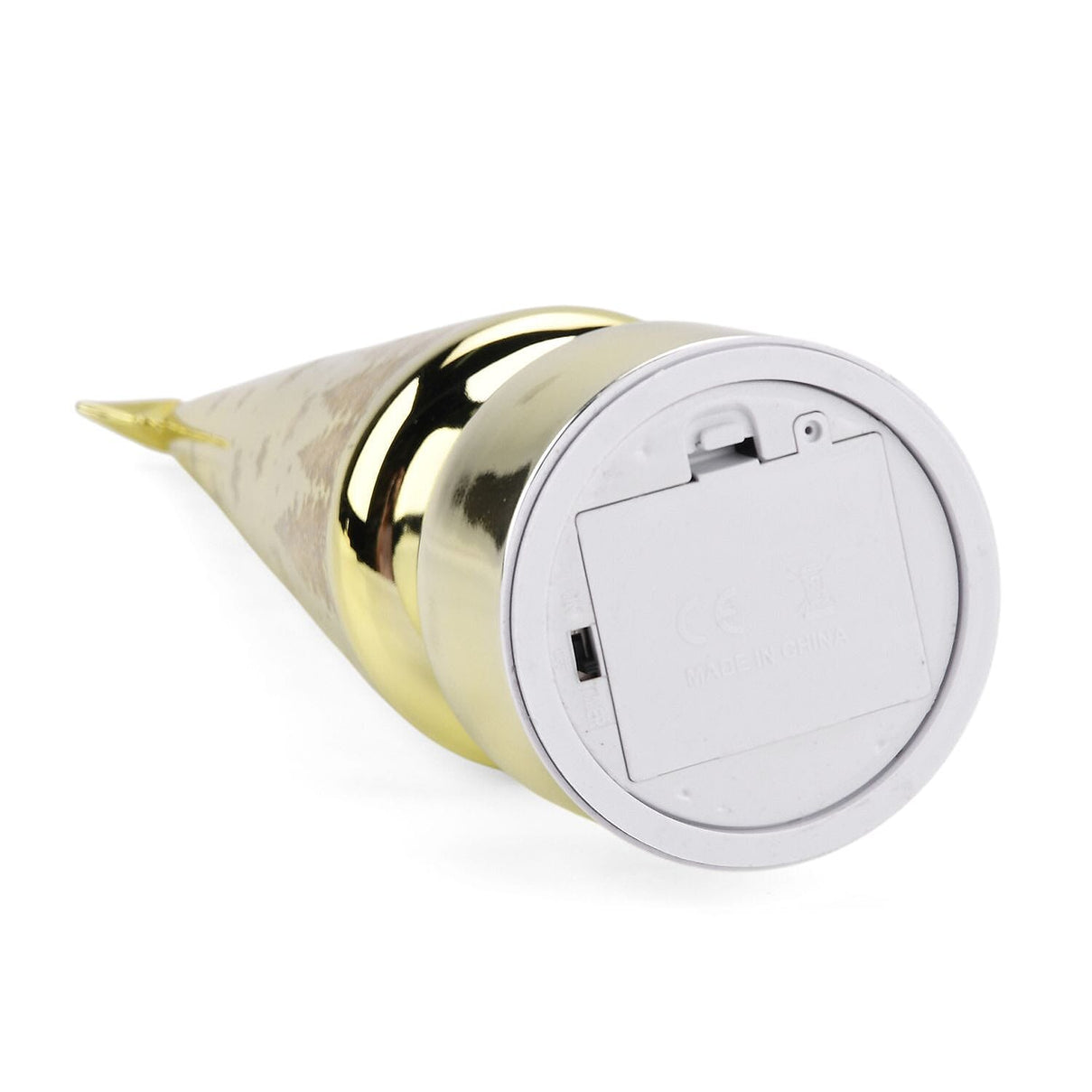Rotating LED Christmas Tree Light - 3 x AA Battery-Operated (not included) - Gold 8200405 7