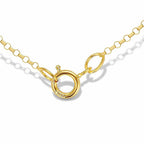 9K Yellow Gold  Chain (Size - 18),  Gold Wt. 1 Gms