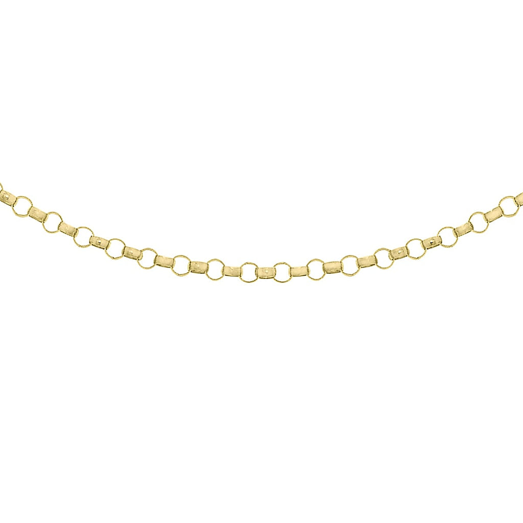 9K Yellow Gold  Chain (Size - 20),  Gold Wt. 1.1 Gms