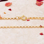 9K Yellow Gold  Chain (Size - 20),  Gold Wt. 1.1 Gms