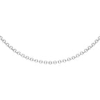 9K White Gold  Chain (Size - 22),  Gold Wt. 3.5 Gms