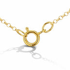 9K Yellow Gold  Chain (Size - 24),  Gold Wt. 1.3 Gms