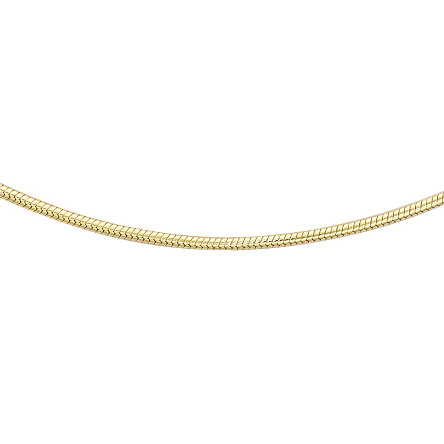 Round Snake Chain 16 Inch in 14K Yellow Gold 7576339 0