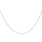 9K White Gold  Chain (Size - 16),  Gold Wt. 2.5 Gms
