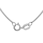 14K W Gold  Chain (Size - 18),  Gold Wt. 3 Gms
