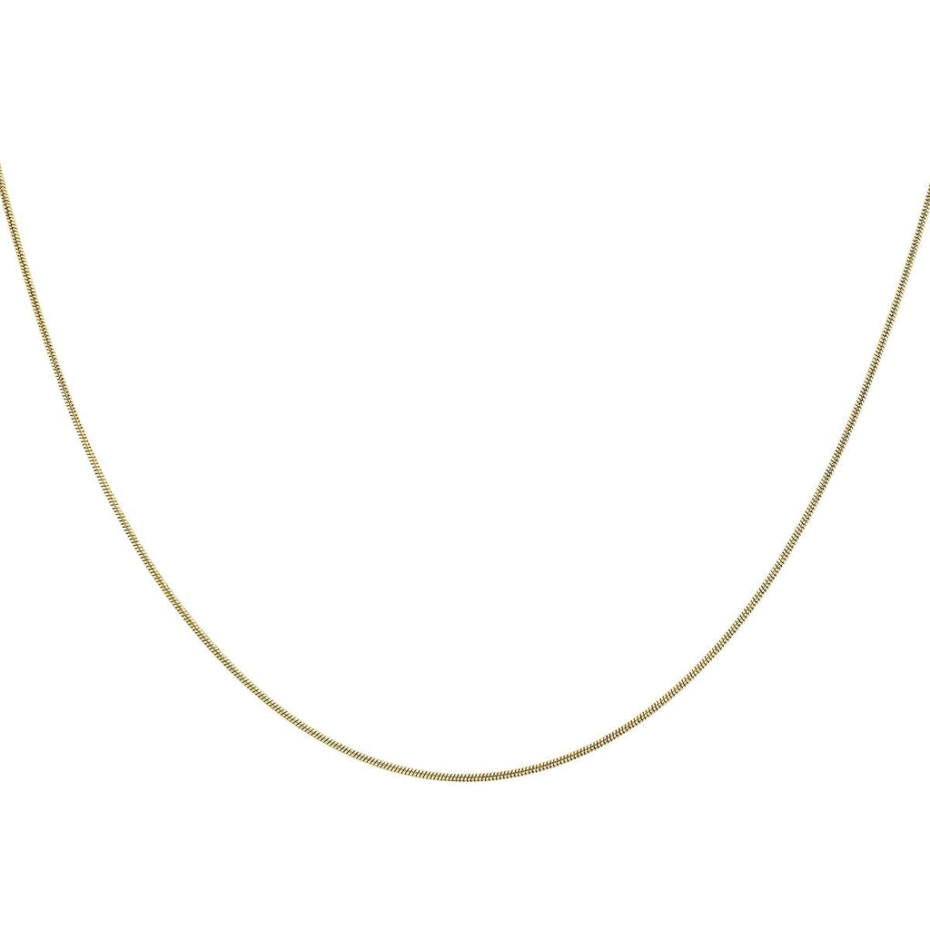 9K Yellow Gold  Chain (Size - 18),  Gold Wt. 2.6 Gms