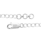 African Ruby Bracelet (Size 7.5 with 0.5 inch Ext.) in Sterling Silver 3.33 Ct.
