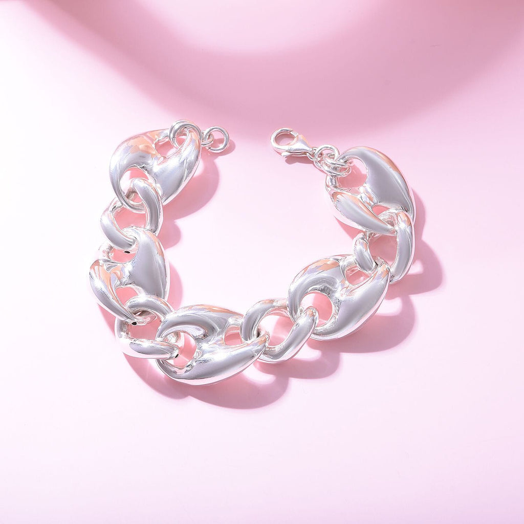 Royal Bali Closeout Collection - Sterling Silver Bracelet (Size 7.5), Silver Wt 16.00 Gms