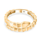 Designer Inspired One Time Deal - 9K Yellow Gold Serpent Ring, Gold 2.10 Gms.