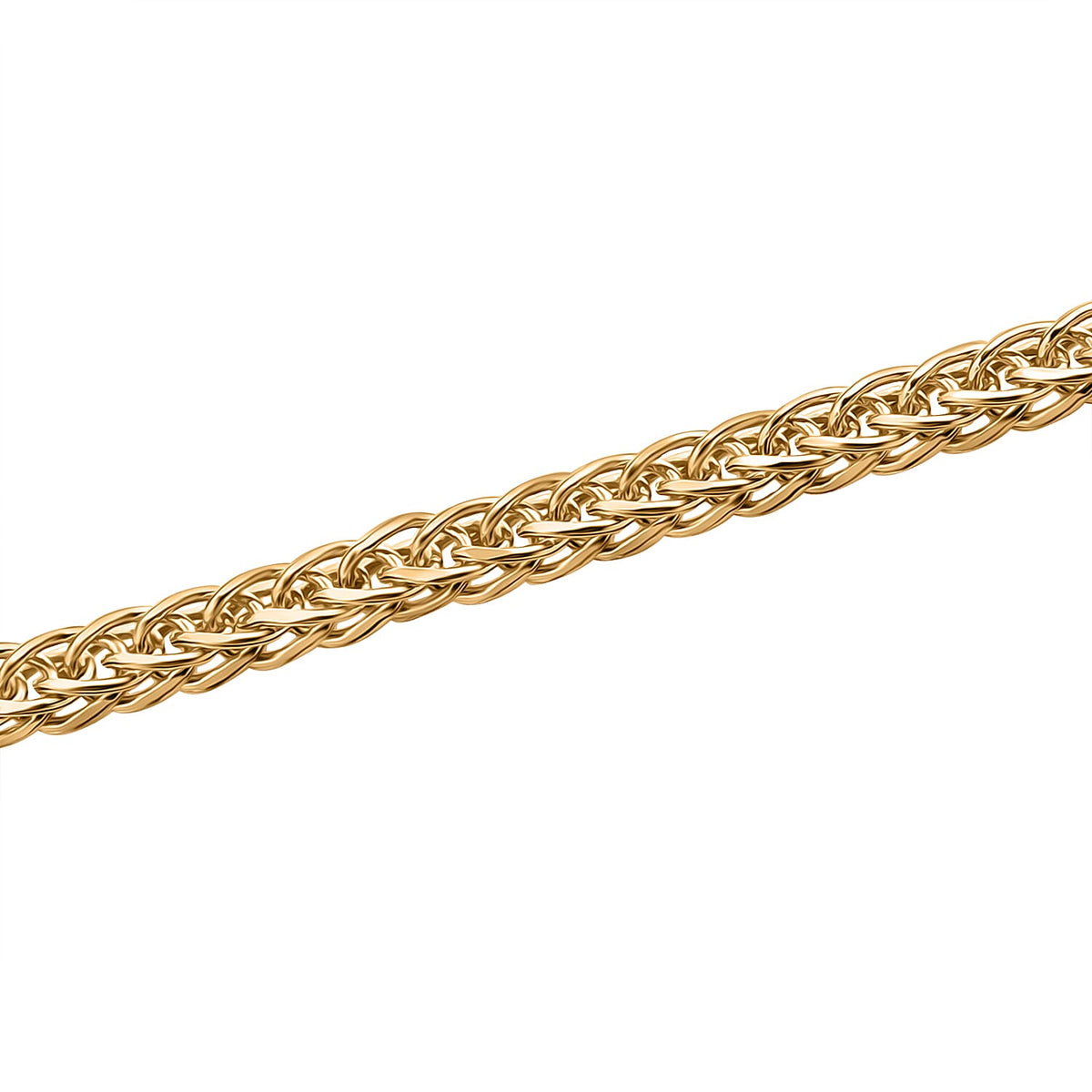 Royal Bali Collection - Spiga Necklace (Size - 20) in 9K Yellow Gold 7384795 12