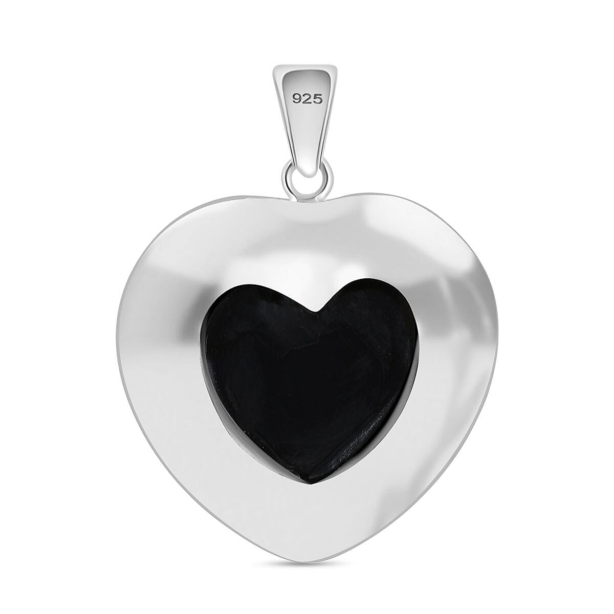Royal Bali Collection Abalone Shell Heart Pendant in Sterling Silver 5.40 Ct. 2480535 5