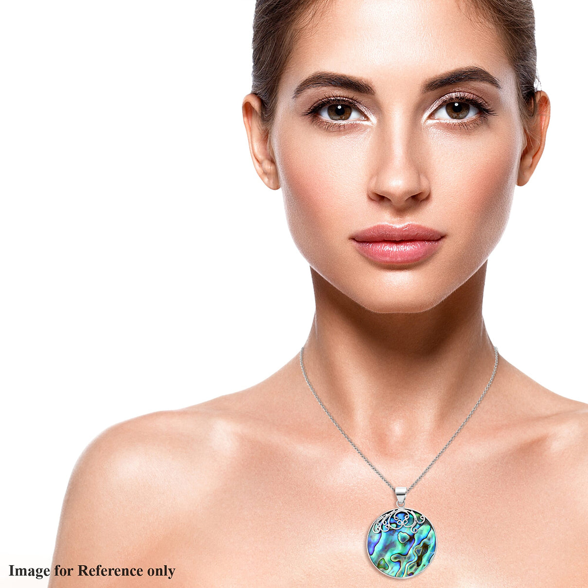 Royal Bali Collection Abalone Shell Round Pendant in Sterling Silver 3622326 3
