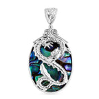 Royal Bali Collection - D'Joy Abalone Shell Sterling Silver Pendant 14.00 Ct.