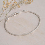 Royal Bali Collection - D'Joy Sterling Silver Bracelet (Size - 8) with Lobster Clasp