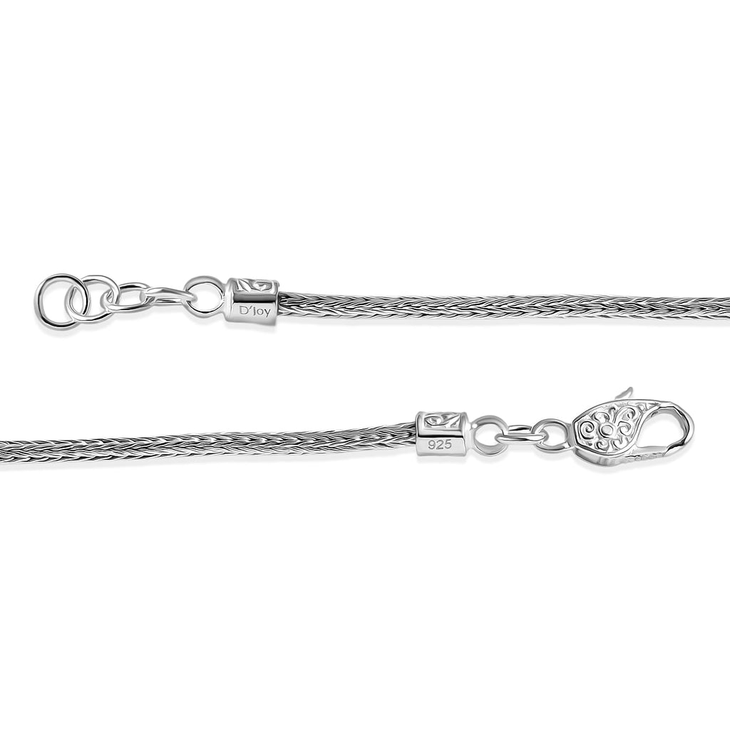 Royal Bali Collection - D'Joy Sterling Silver Bracelet (Size - 8) with Lobster Clasp