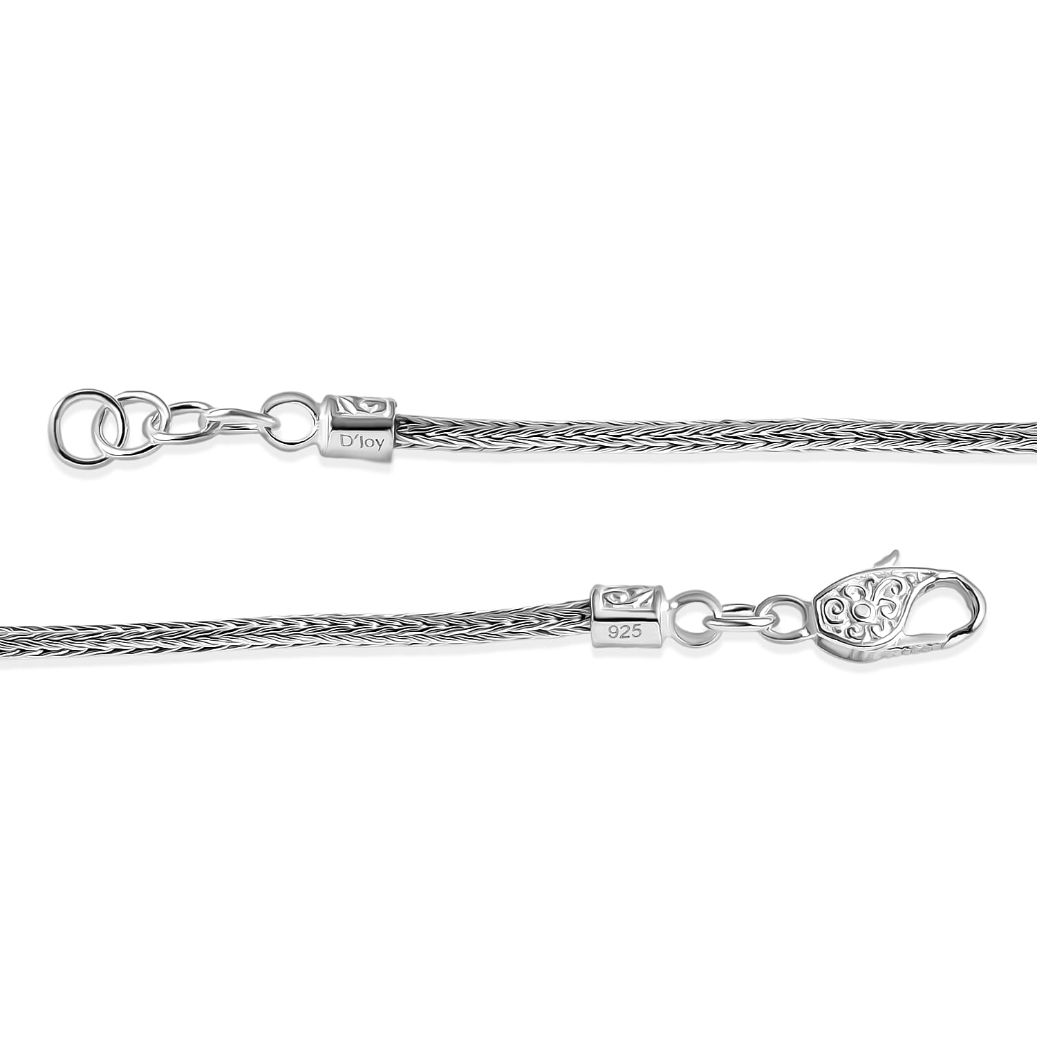 Royal Bali Collection - D'Joy Sterling Silver Bracelet (Size - 8) with Lobster Clasp 8512120 4