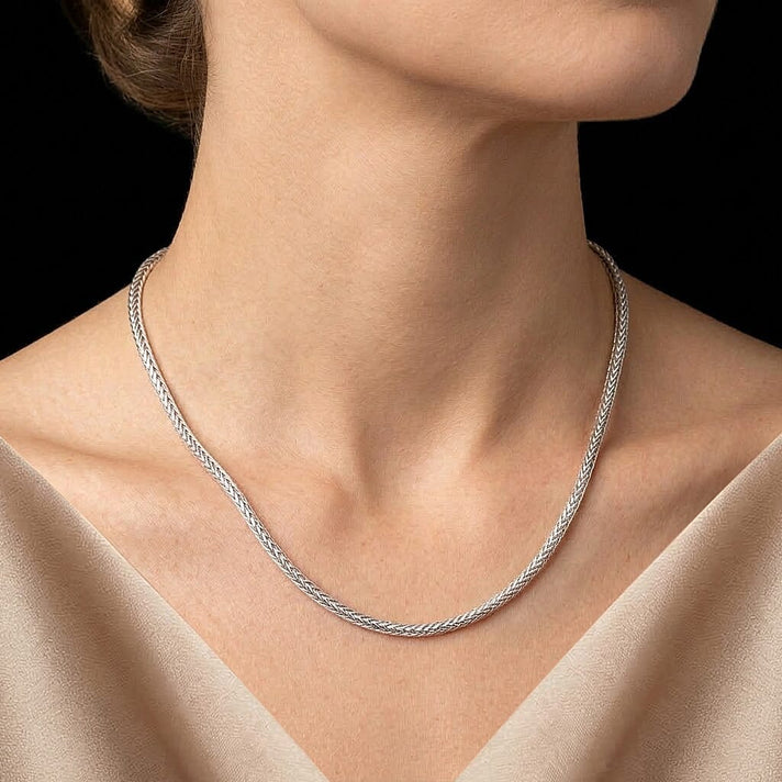 Royal Bali Collection - D'Joy Sterling Silver Necklace (Size - 16) with Lobster Clasp 8512122 2