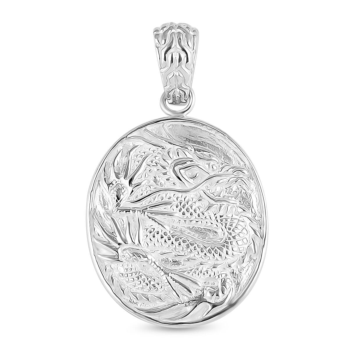 Royal Bali Collection Dragon Pendant in Sterling Silver 3589357 0