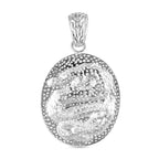 Royal Bali Collection - Dragon Pendant in Sterling Silver, Silver Wt. 7.26 Gms.