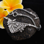 Royal Bali Collection - Sterling Silver Dragonfly Necklace (Size 20), Silver wt. 24.20 Gms